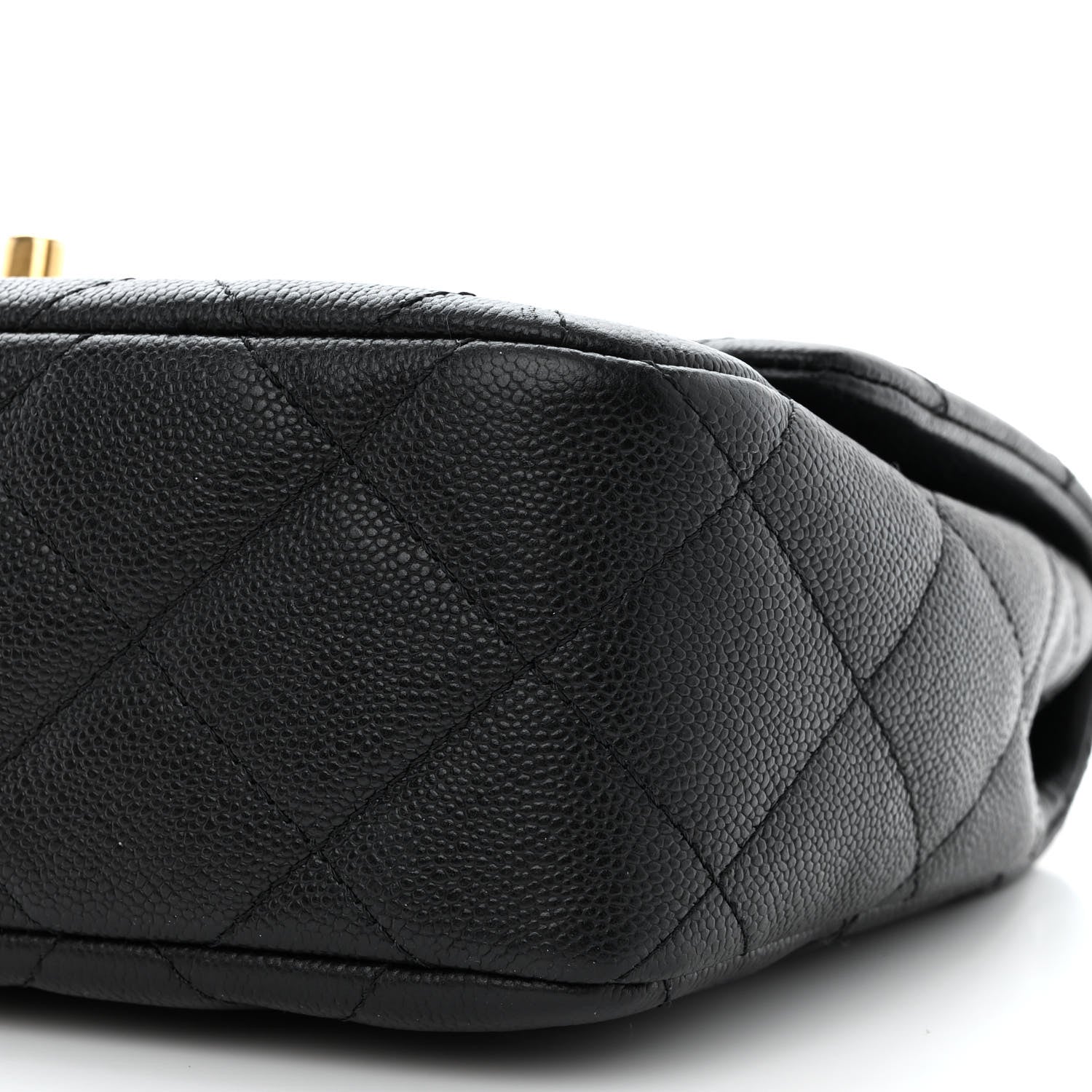 Chanel Caviar Quilted Sweetheart Flap Black 10 of 11