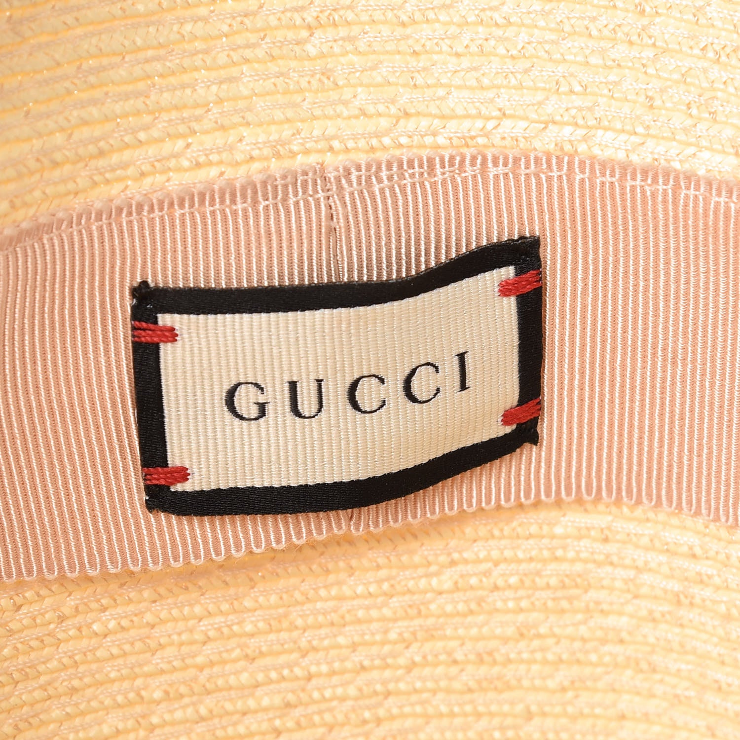 Gucci Raffia Double G Bucket Hat M Ivory 6 of 7