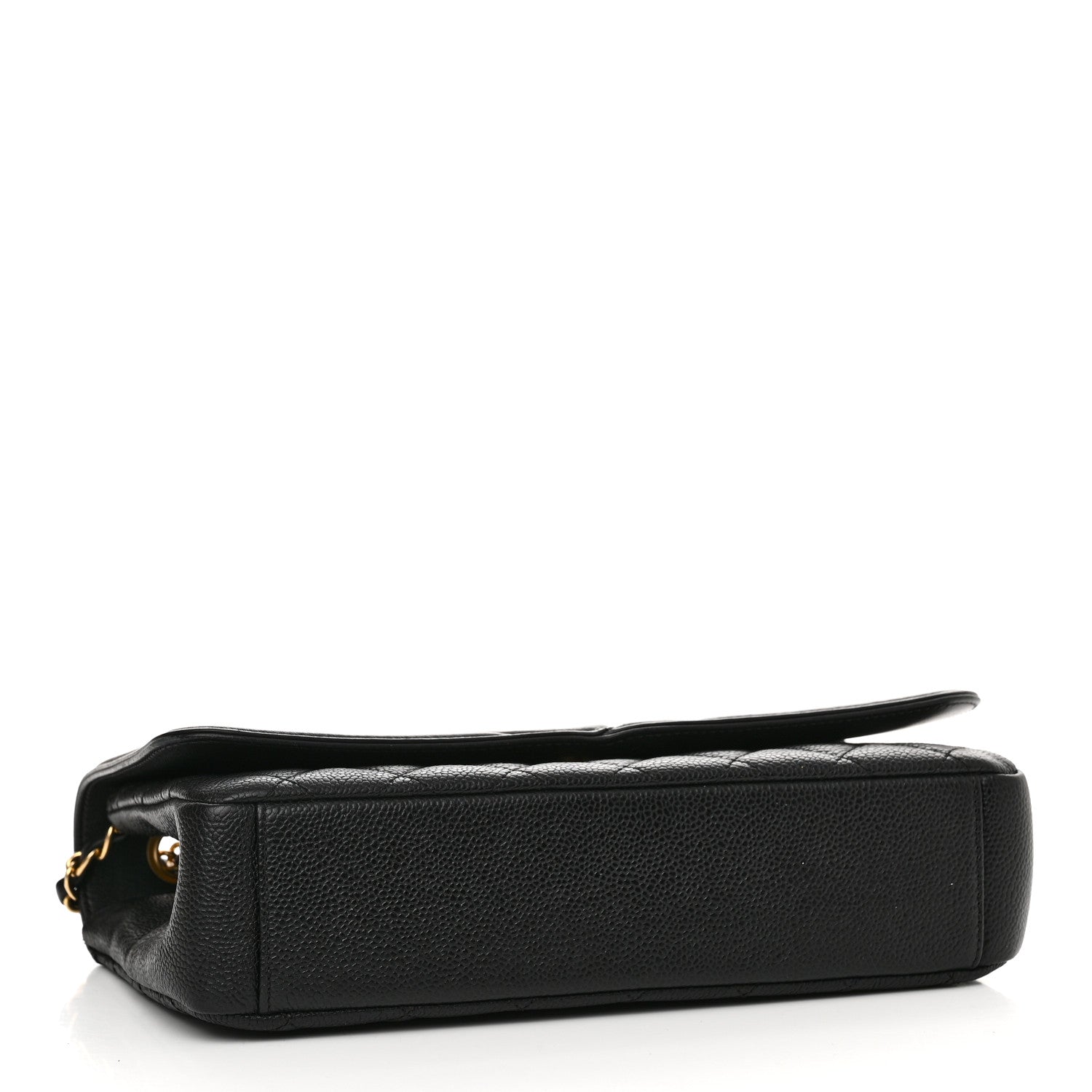 Chanel Caviar Quilted Medium CC Filigree Flap Black 4 of 11