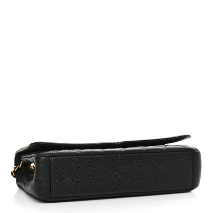 Chanel Caviar Quilted Medium CC Filigree Flap Black 4 of 11