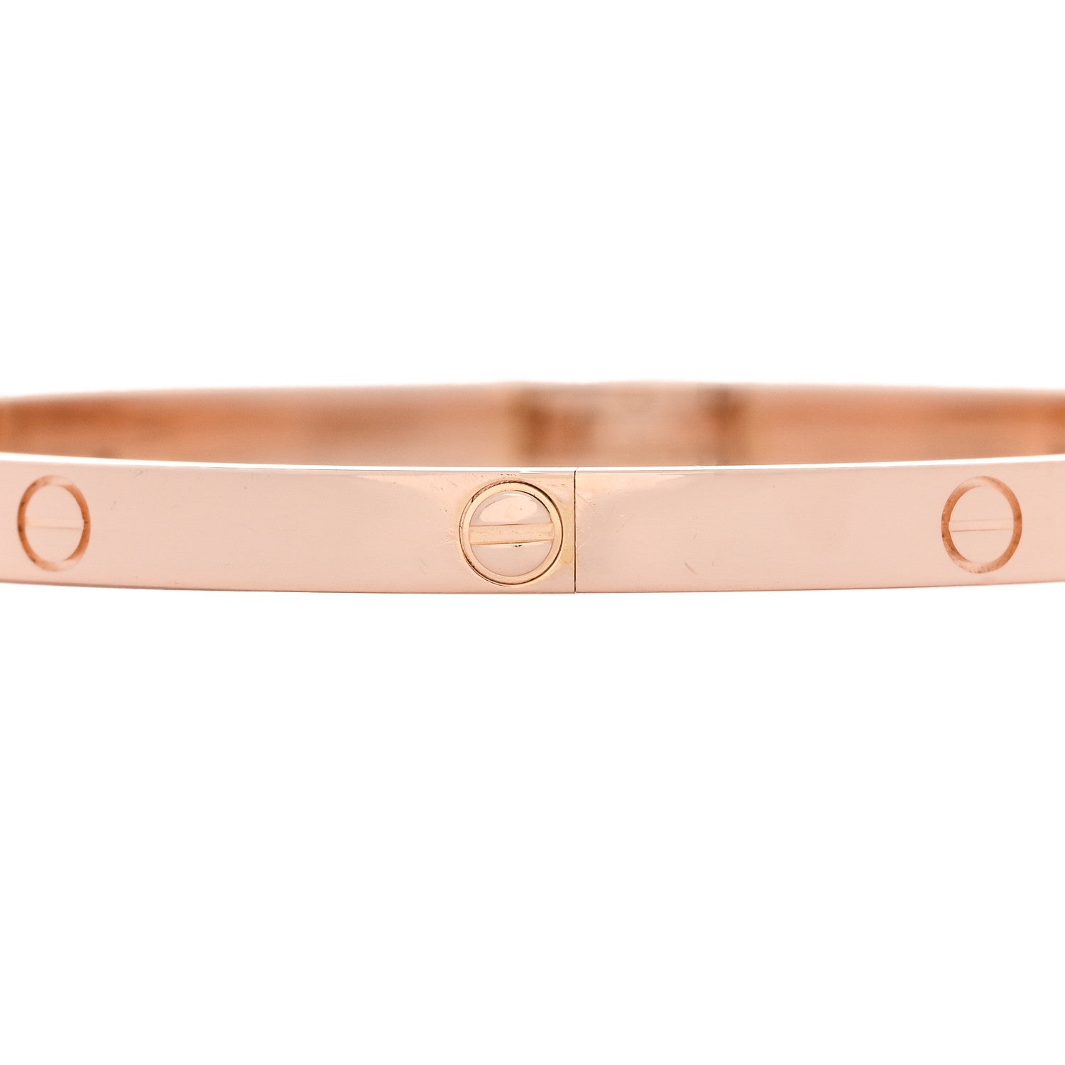 Cartier 18K Pink Gold Small LOVE Bracelet 17 3 of 7