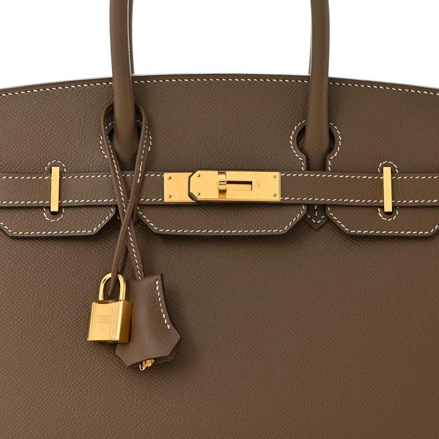 Hermes Epsom Birkin Sellier 30 Etoupe 8 of 15