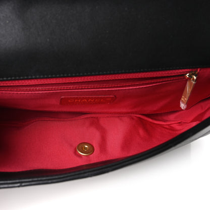 Chanel Lambskin A Real Catch Flap Bag Black 4 of 9