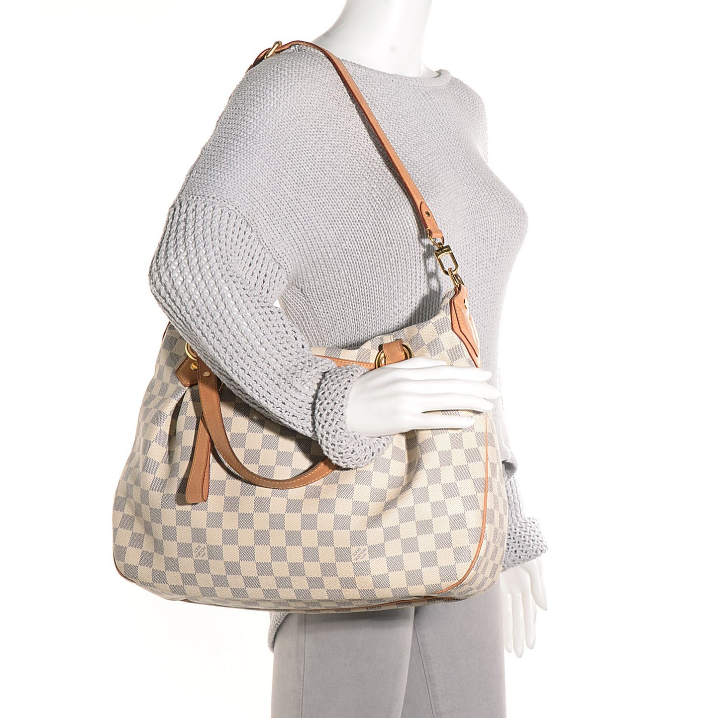 Damier Azur Evora MM