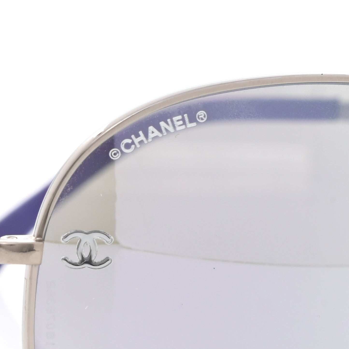 Polarized CC Aviator Sunglasses 4189-T-Q Purple