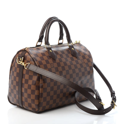 Louis Vuitton Damier Ebene Speedy Bandouliere 30 3 of 9