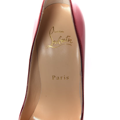 Christian Louboutin Metallic Patent So Kate 120 Pumps 36.5 Loubi 6 of 8
