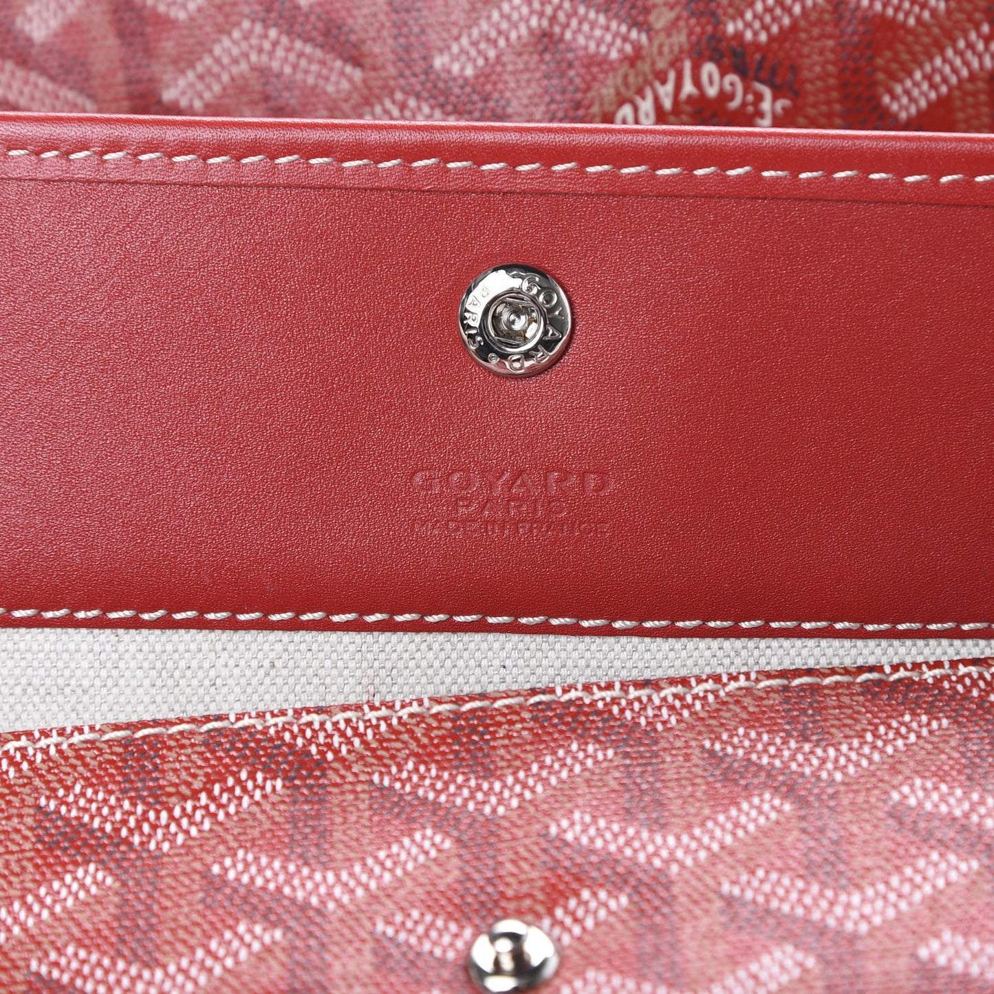 Goyardine Saint Louis GM Red