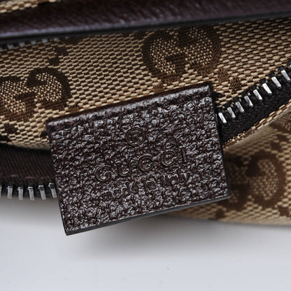 Gucci Monogram Web Belt Bag Dark Brown 6 of 8