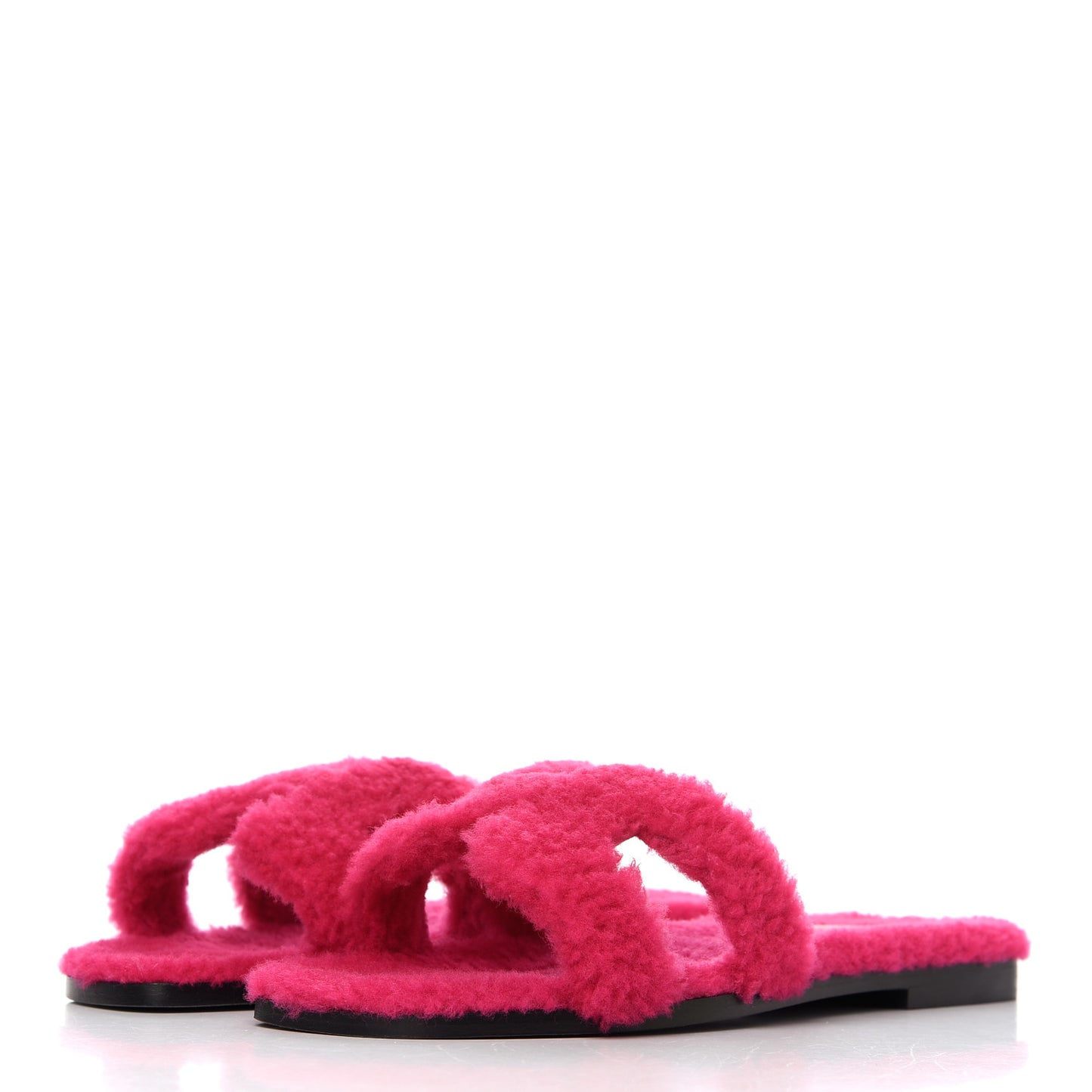 Woolskin Oran Sandals 38 Rose Fuchsia