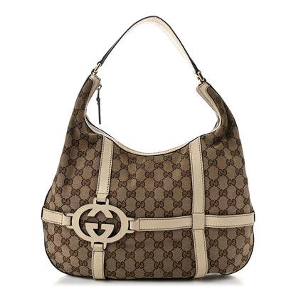 Gucci Monogram GG Royal Hobo Off White 1 of 12