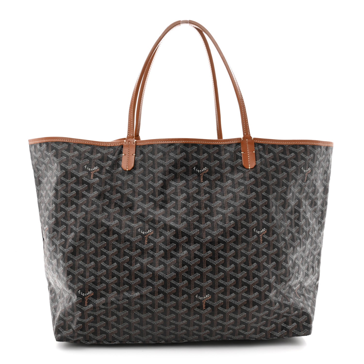 Goyard Goyardine Saint Louis GM Black Gold 1 of 13
