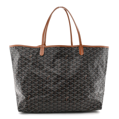 Goyard Goyardine Saint Louis GM Black Gold 1 of 13