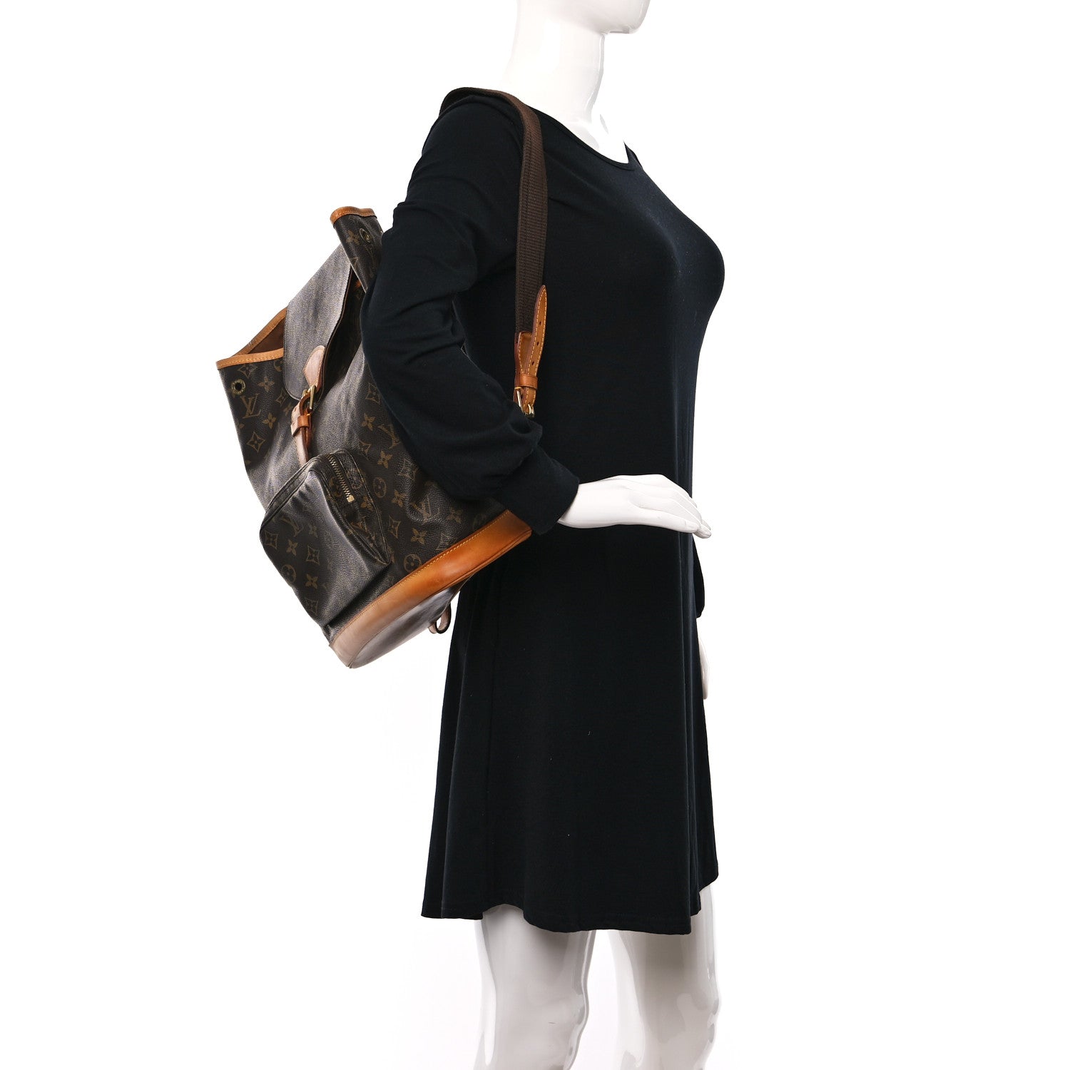Louis Vuitton Monogram Montsouris GM Backpack 2 of 10