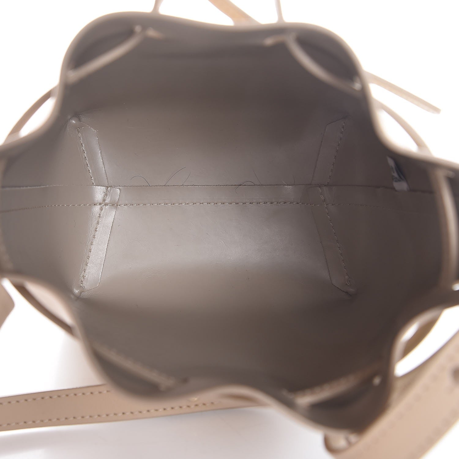 Mansur Gavriel Calfskin Mini Bucket Bag Sand 5 of 10