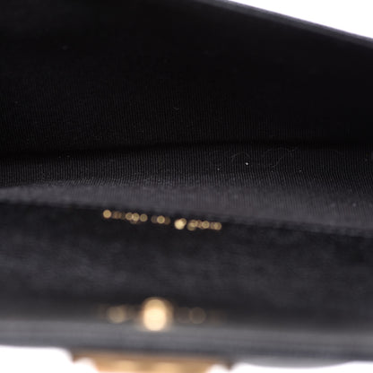 Chanel Caviar Quilted Boy Flap Card Holder Black 5 of 9
