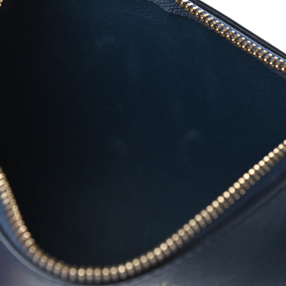 Celine Shiny Smooth Calfskin Small Twisted Cabas Navy Black 12 of 13