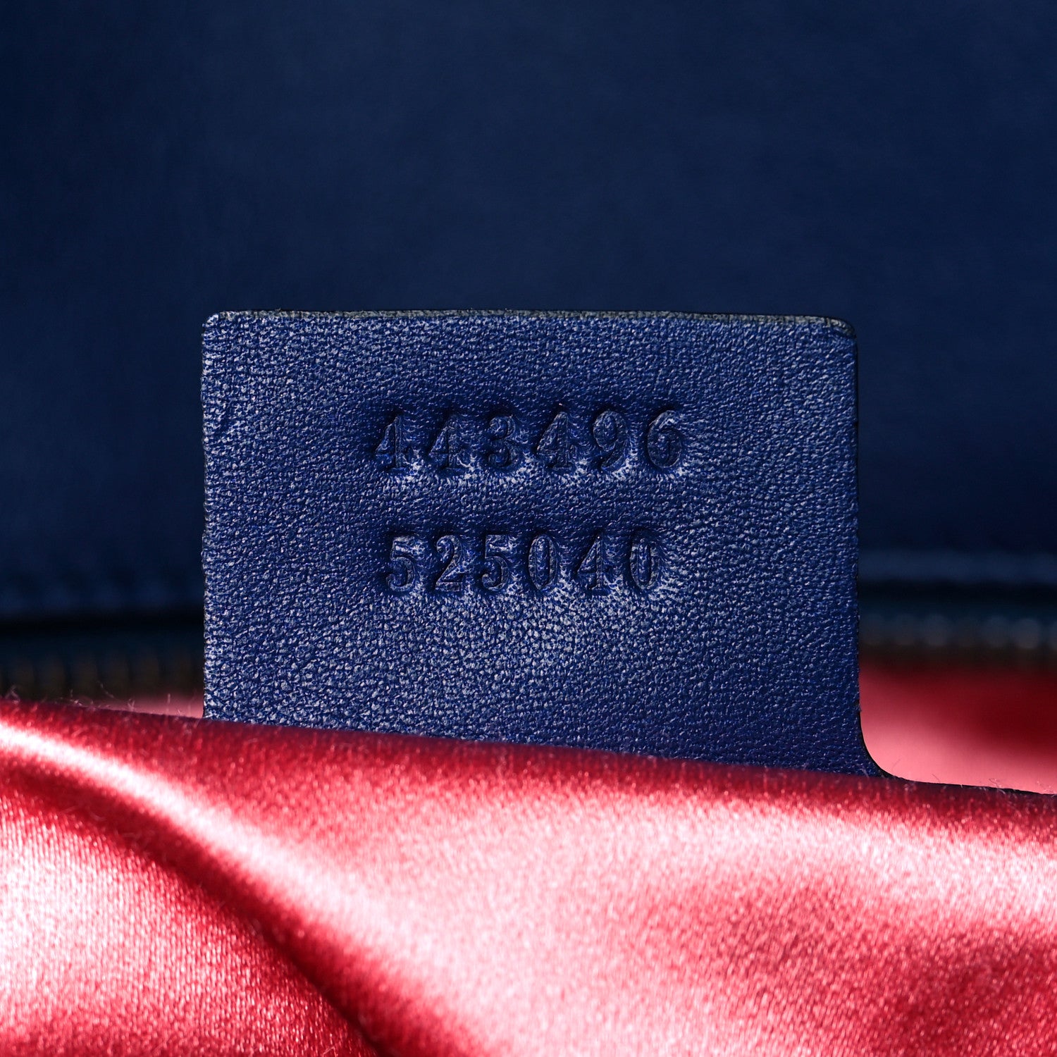 Gucci Velvet Matelasse Medium GG Marmont Shoulder Bag Cobalt Blue 7 of 11