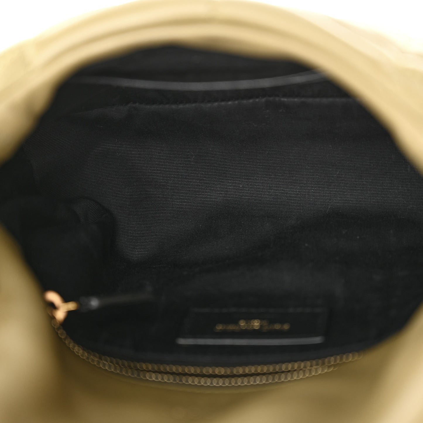 Lambskin Quilted Toy Loulou Puffer Monogram Chain Satchel Hazel Green