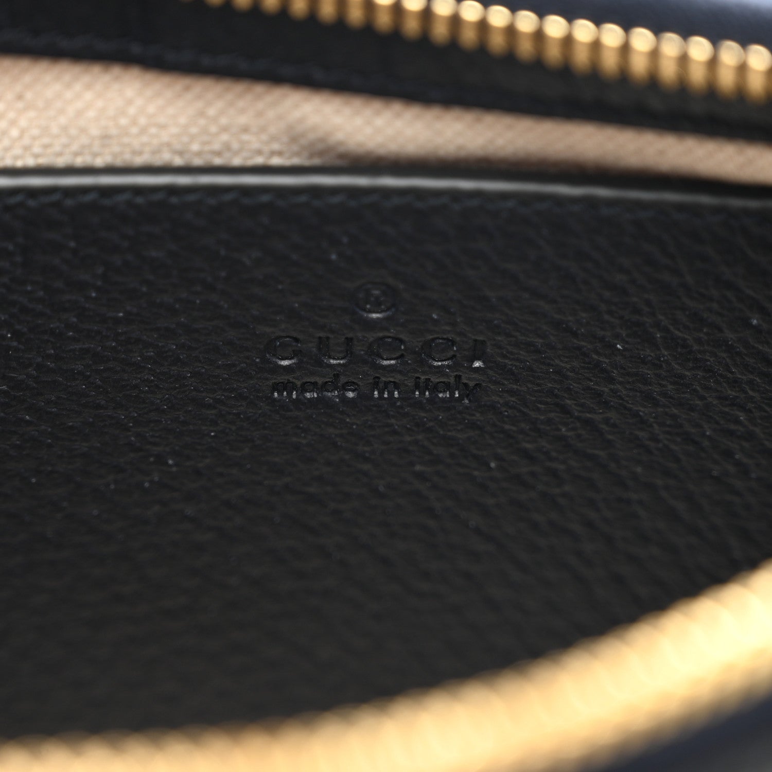 Gucci GG Supreme Monogram Textured Dollar Calfskin Web Small Ophidia GG Handbag Beige Blue 7 of 10
