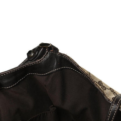 Gucci Monogram Large D Gold Hobo Dark Brown 21 of 21