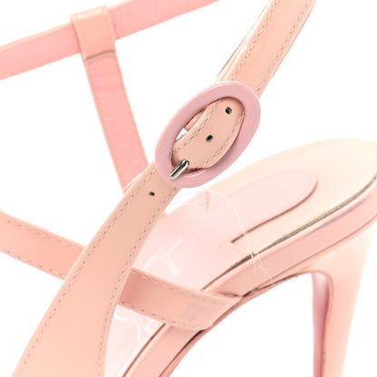 Christian Louboutin Patent So Jenlove 100 Pumps 36.5 Rosy 13 of 17