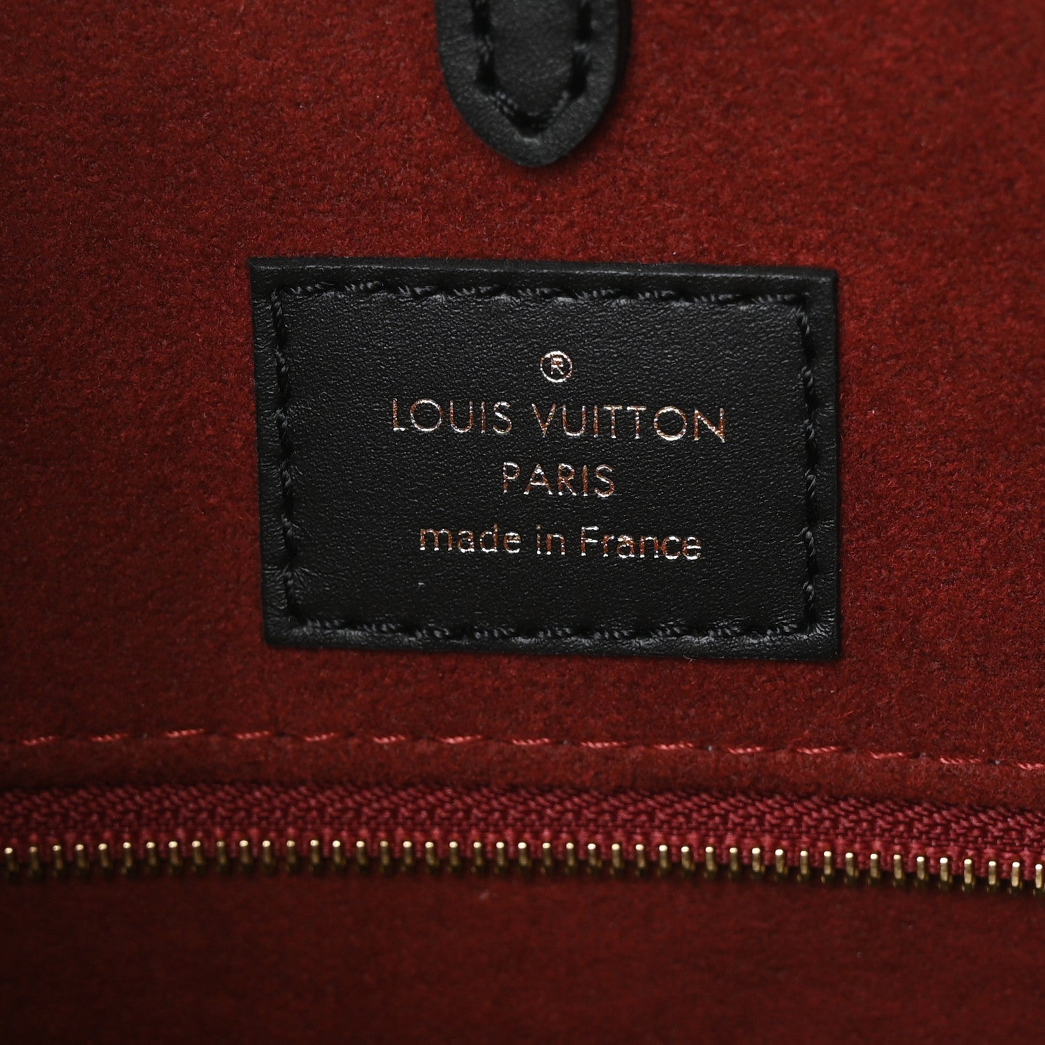 Louis Vuitton Empreinte Monogram Giant Onthego MM Black Beige 6 of 8