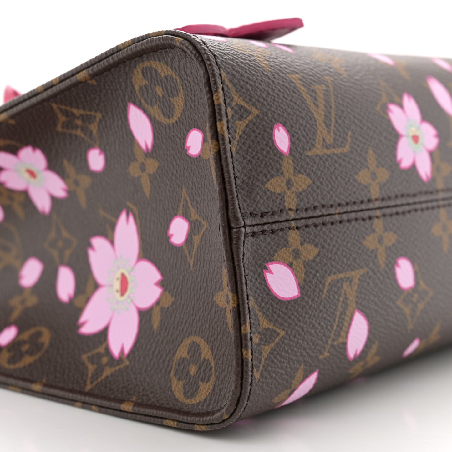 LV X TM Monogram Cherry Blossom Onthego PM Sakura Brown