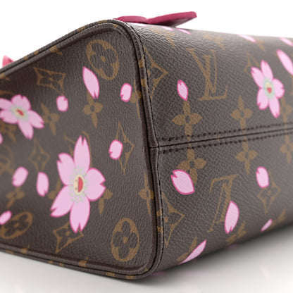 Louis Vuitton LV X TM Monogram Cherry Blossom Onthego PM Sakura Brown 8 of 9