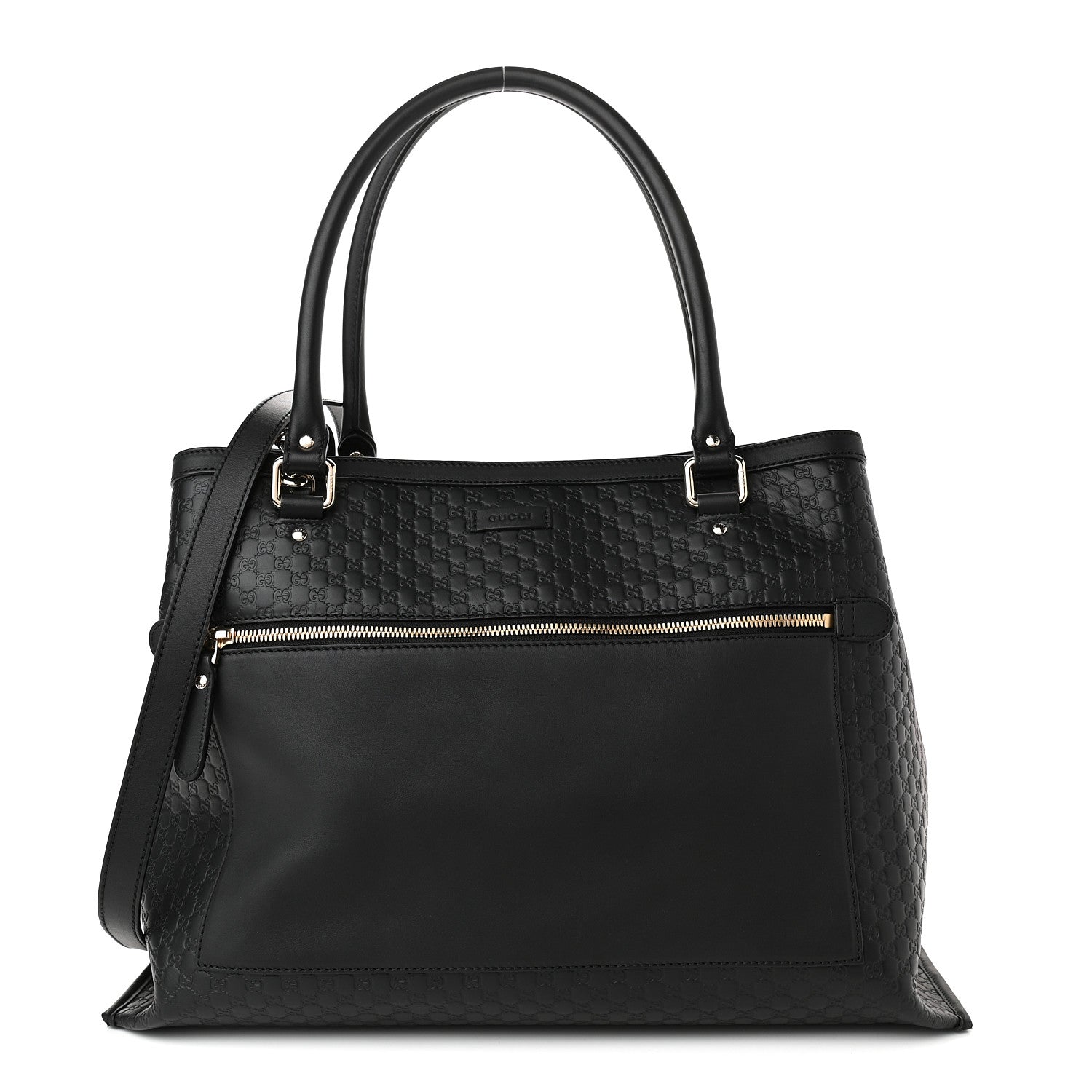 Gucci Soft Microguccissima Large Tote Black 1 of 9