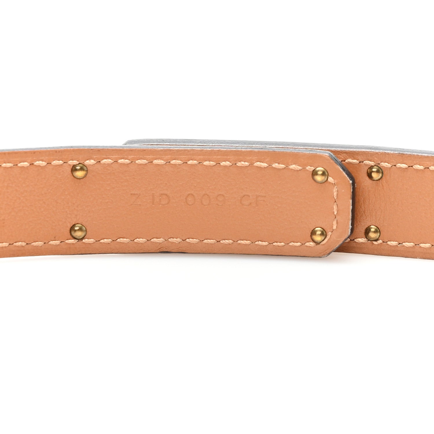 Hermes Epsom Kelly Belt Gold 3 of 4