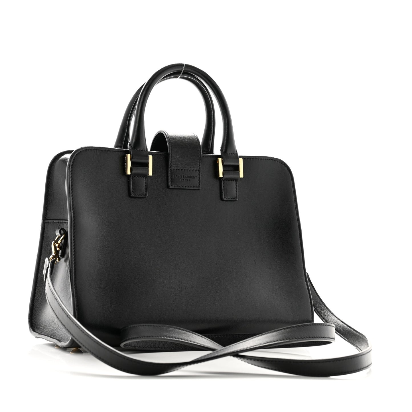 Calfskin Monogram Baby Cabas Black