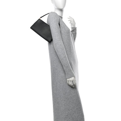 Louis Vuitton Epi Pochette Accessories 24 Black 2 of 10