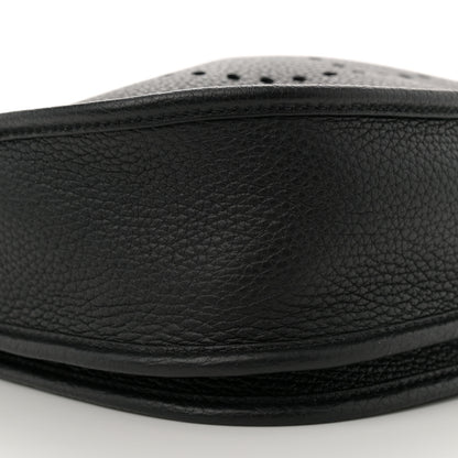 Hermes Taurillon Clemence Evelyne III PM Black 9 of 11