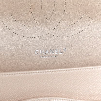 Chanel Caviar Quilted Jumbo Double Flap Beige Clair 6 of 12