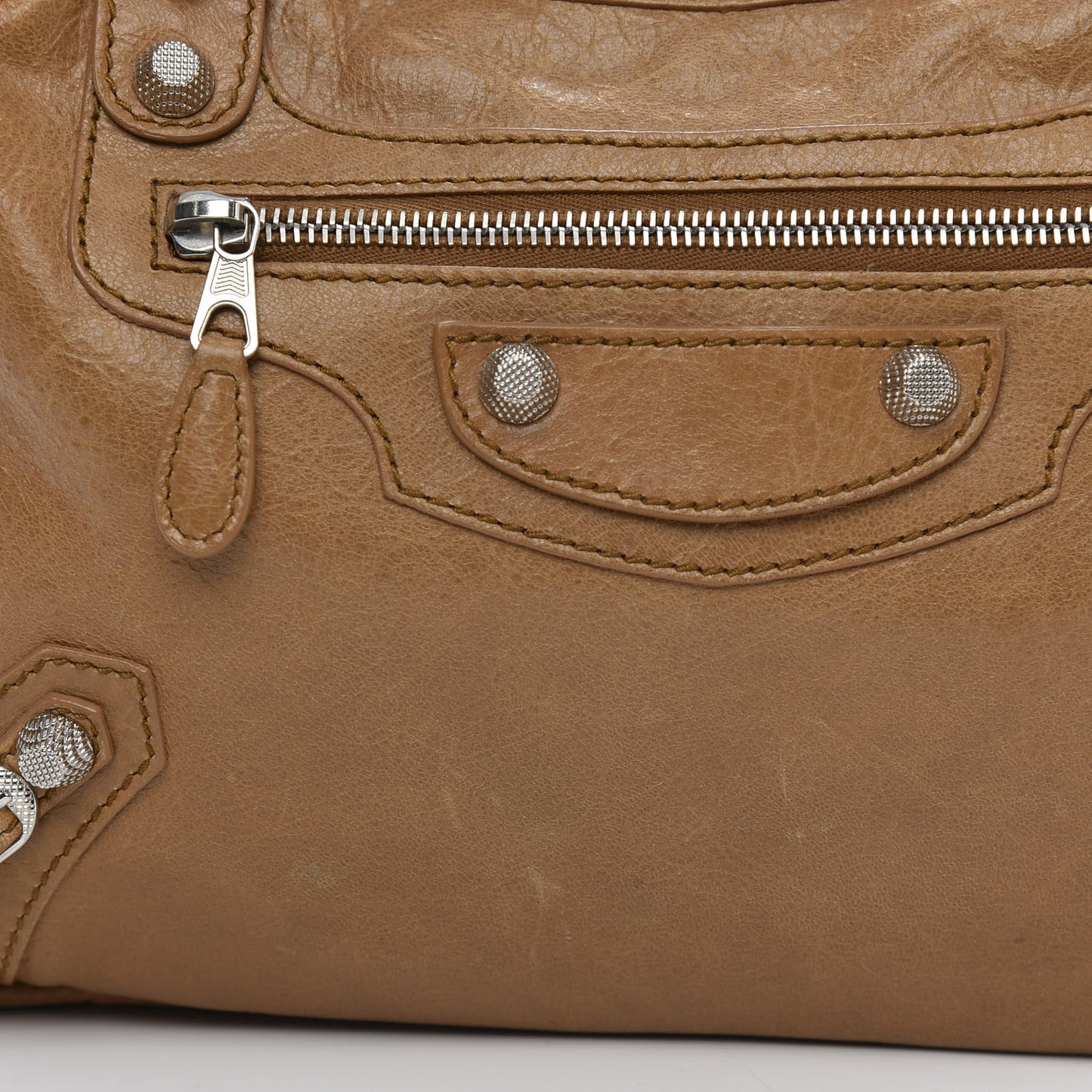 Agneau Giant 12 Silver Hardware Town Cumin