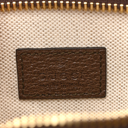 Gucci GG Supreme Monogram Textured Dollar Calfskin Blondie Belt Bag Beige Ebony New Acero 6 of 12