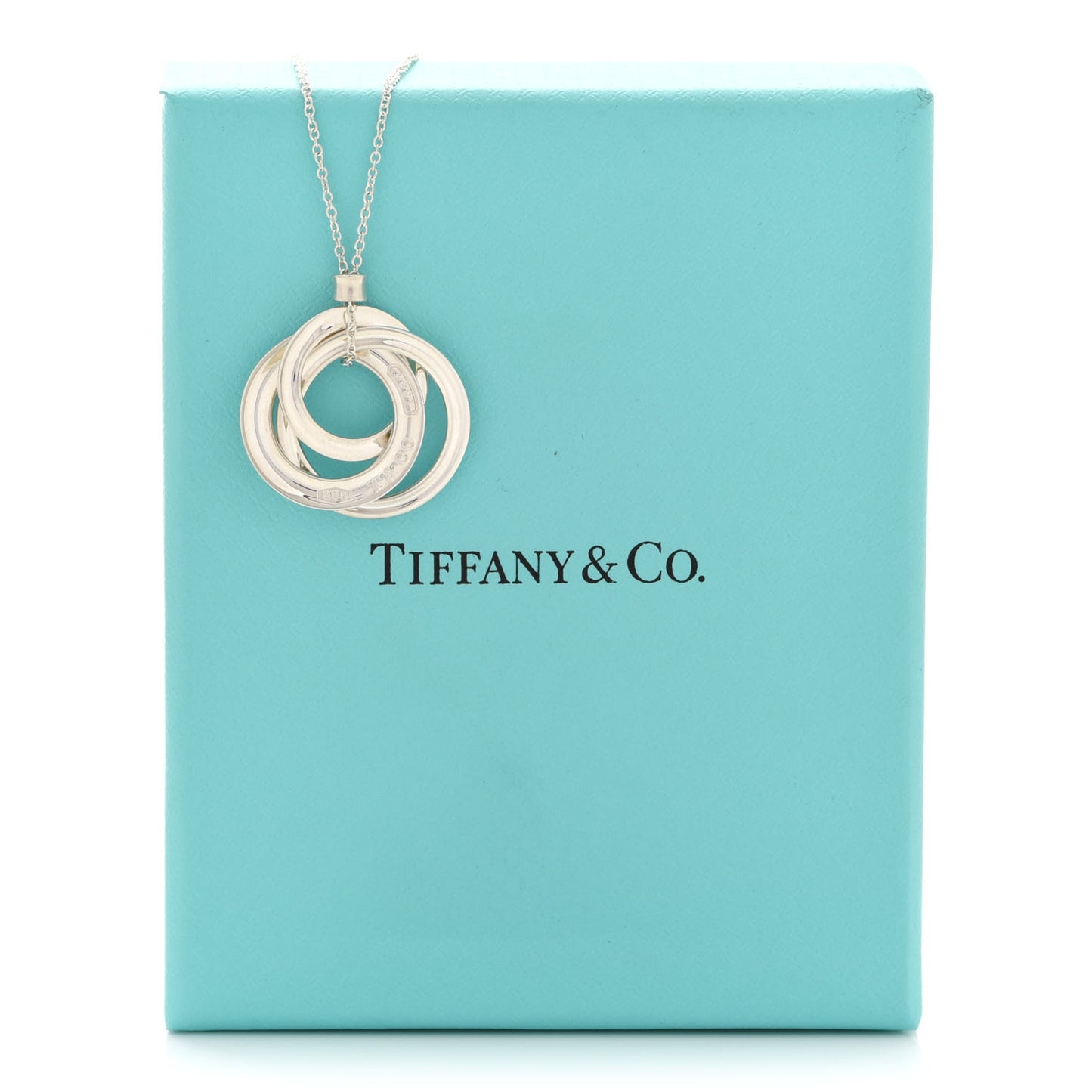Sterling Silver 1837 Circles Pendant Necklace