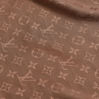 Louis Vuitton Silk Wool Monogram Shawl Dune 7 of 7