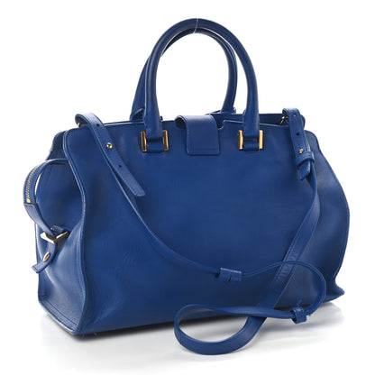 Saint Laurent Calfskin Small Classic Y Cabas Royal Blue 3 of 12