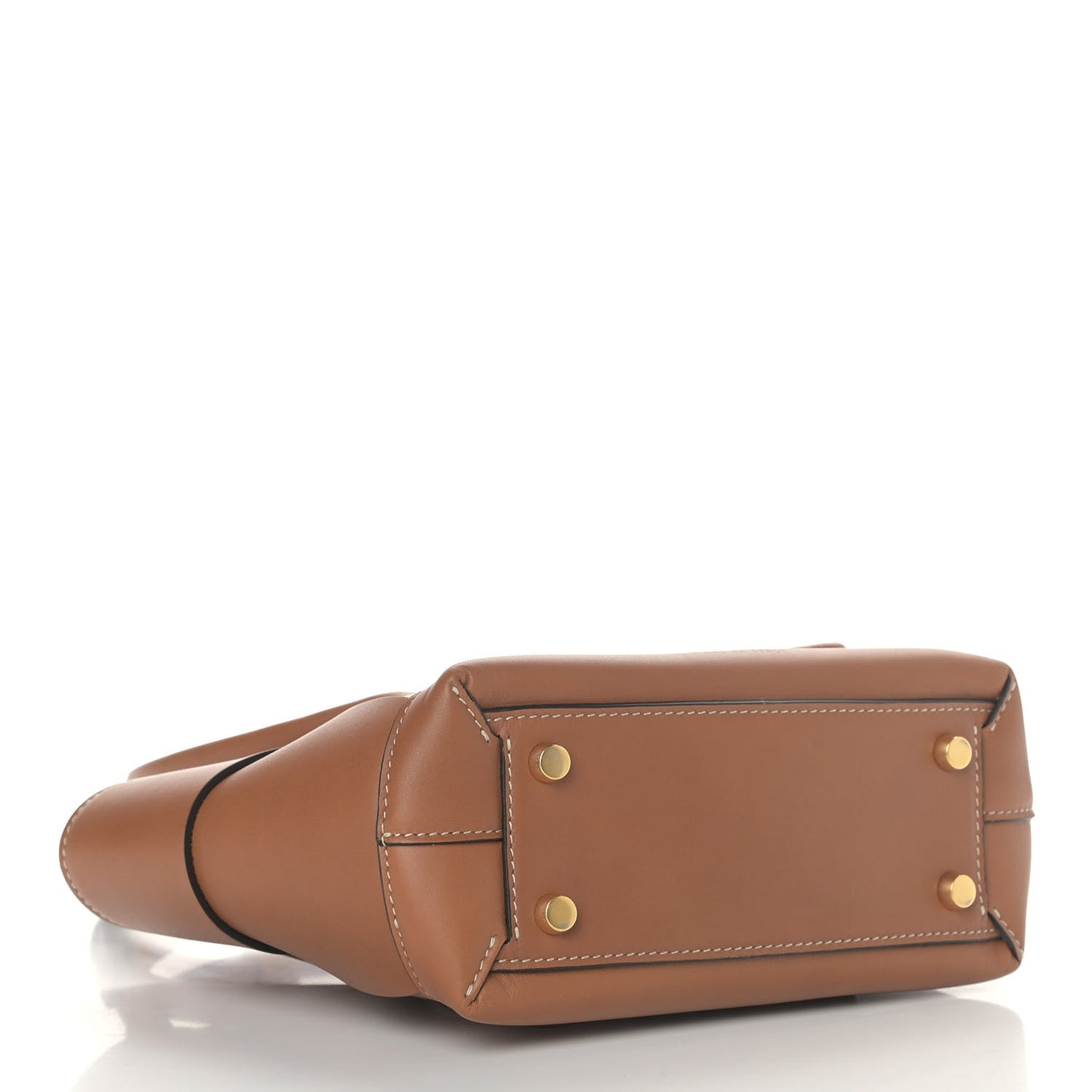 French Calfskin Maxi Intrecciato Mini Arco Wood