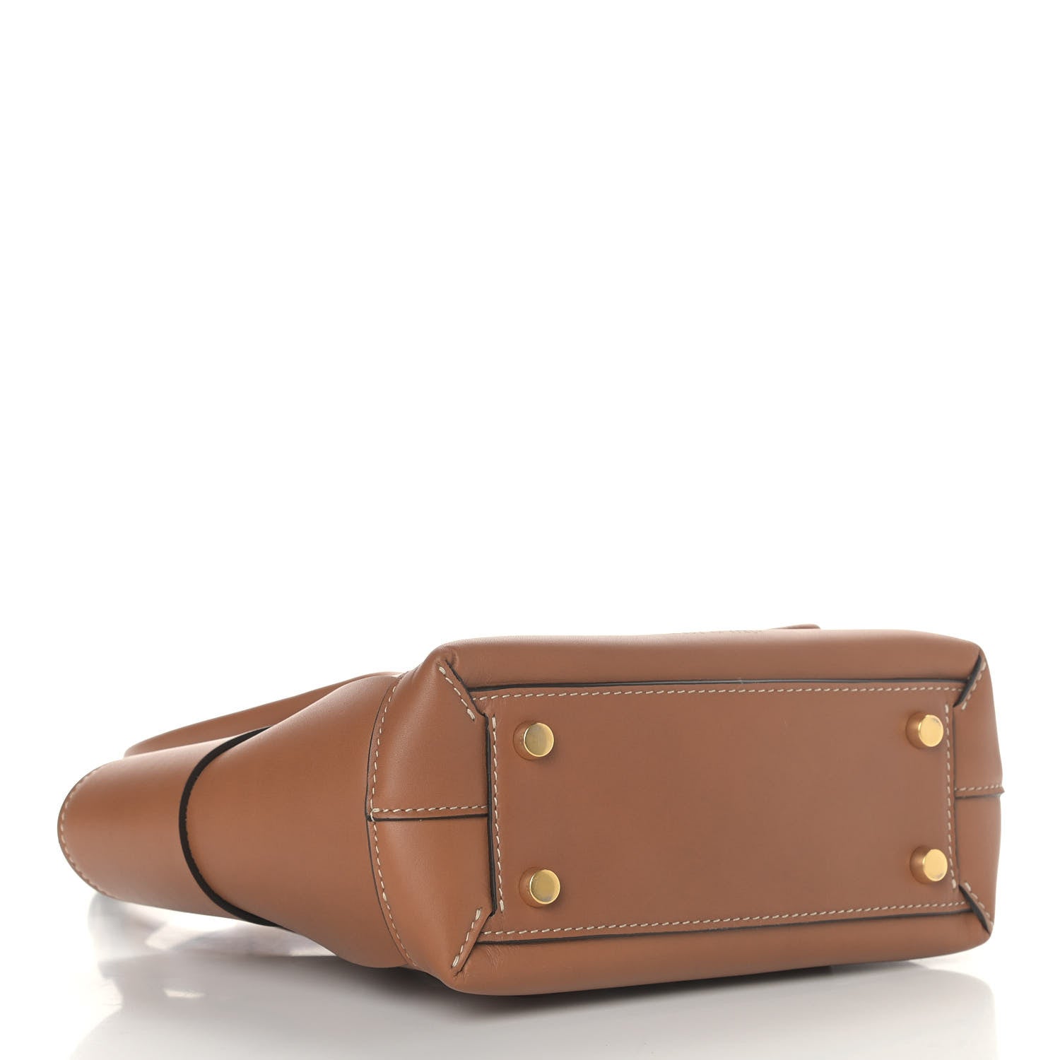 Bottega Veneta French Calfskin Maxi Intrecciato Mini Arco Wood 4 of 9