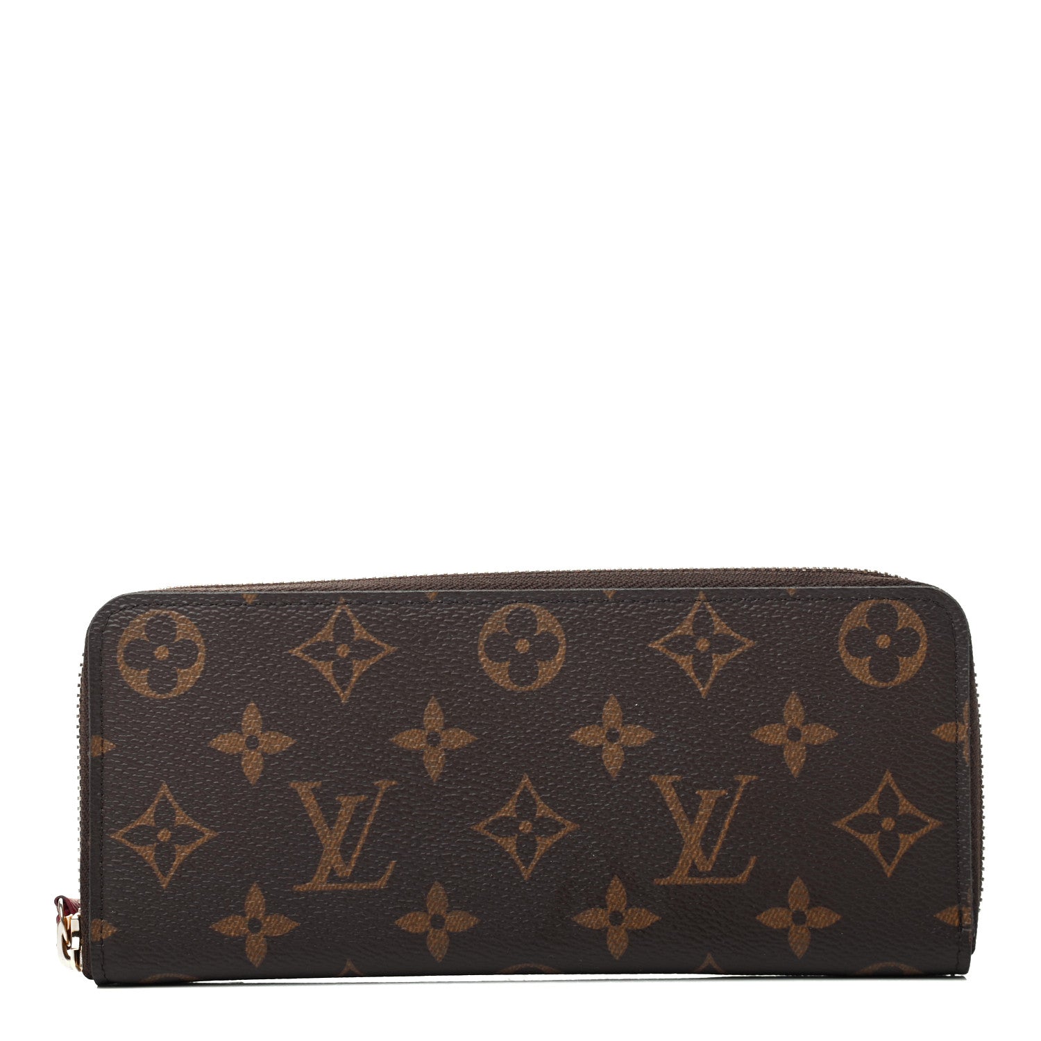 Louis Vuitton Monogram Clemence Wallet Fuchsia 1 of 7