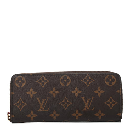 Louis Vuitton Monogram Clemence Wallet Fuchsia 1 of 7
