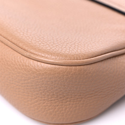 Gucci Pebbled Calfskin Medium Soho Flap Crossbody Camelia 11 of 16