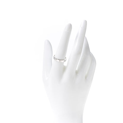 Cartier 18K White Gold 3.5mm LOVE Wedding Band Ring 58 8.5 2 of 4