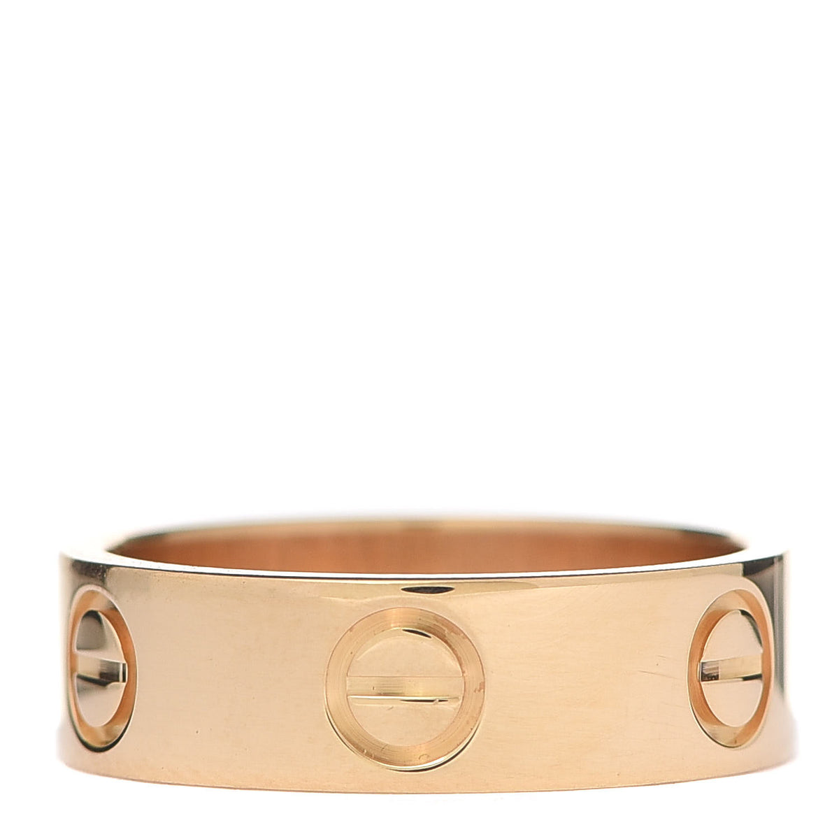 18K Yellow Gold 5.5mm LOVE Ring 51 5.75