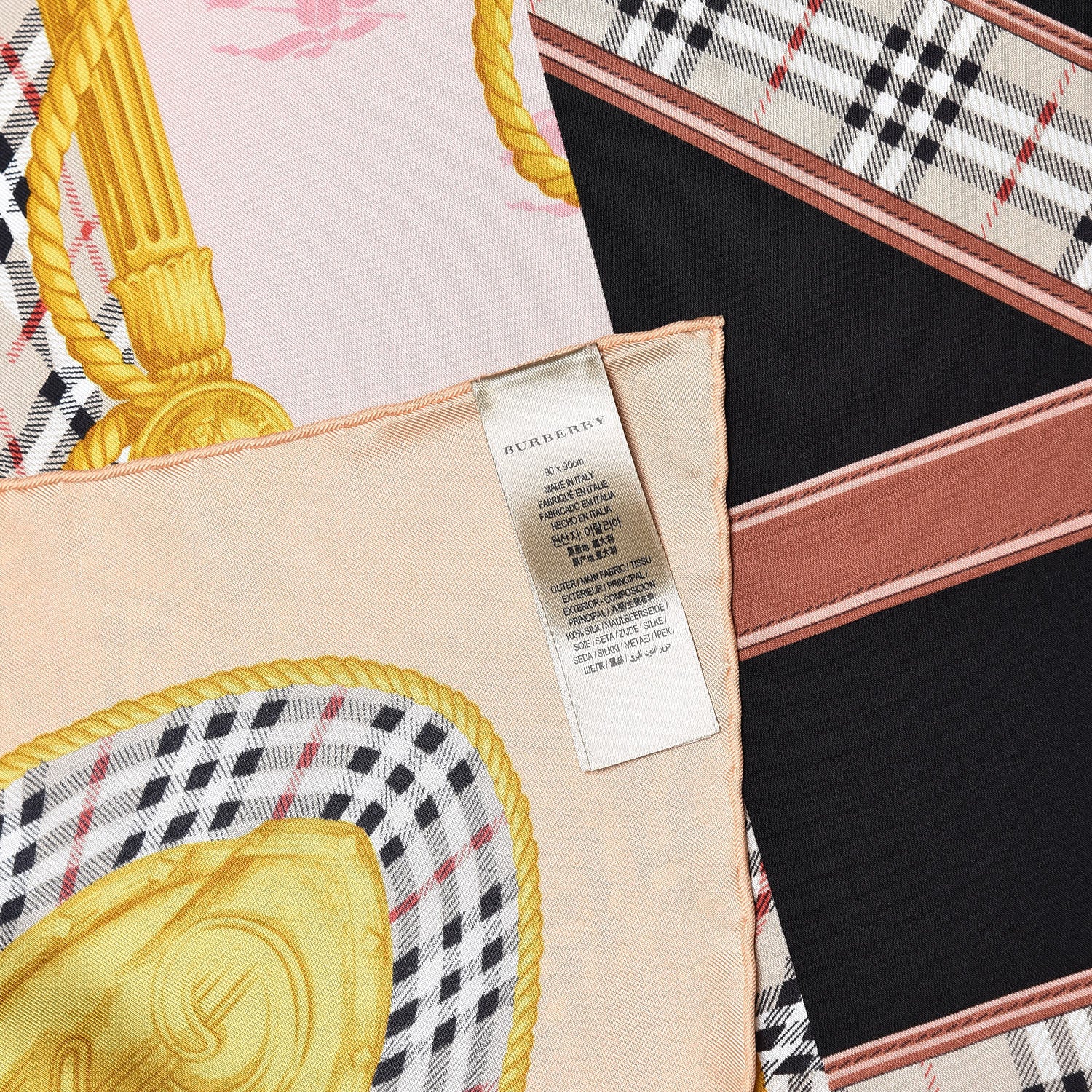 Burberry Silk Scarf Multicolor 6 of 7