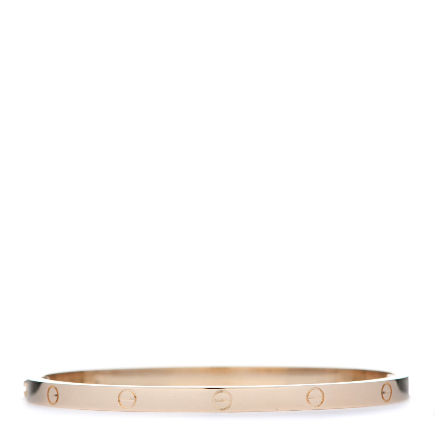 18K Yellow Gold Small LOVE Bracelet 16