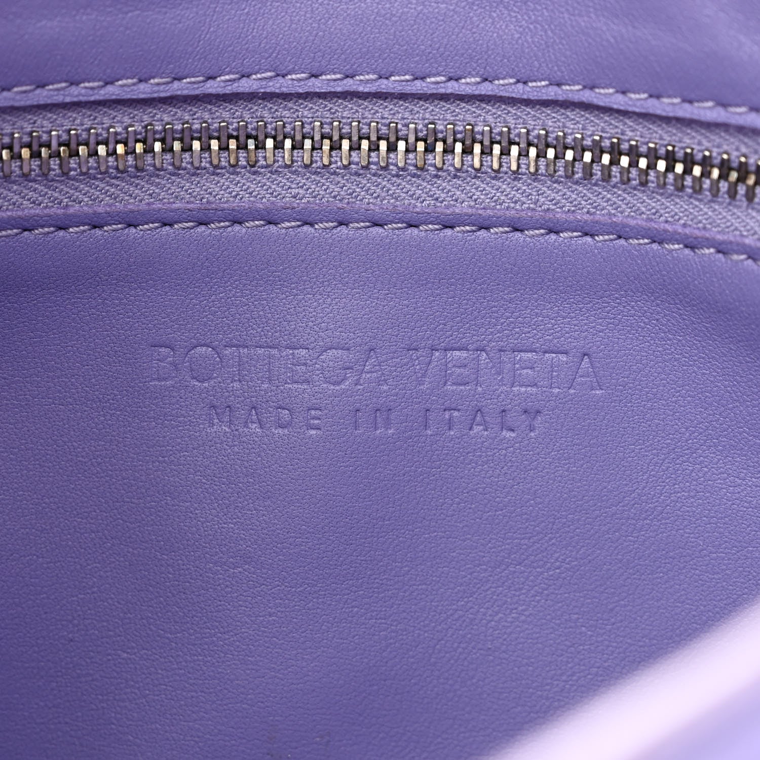 Bottega Veneta Lambskin Intreccio Cassette Crossbody Bag Wisteria 6 of 11